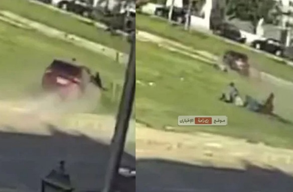 Woman Learning how to Drive Runs Over Entire Family 