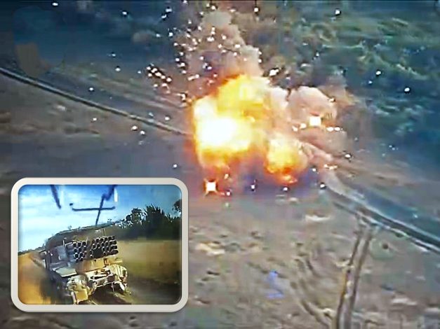 Russian Grad Artillery Is Downgraded by Ukraine