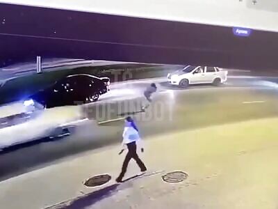 Car Sends Guy into Ragdoll Mode.