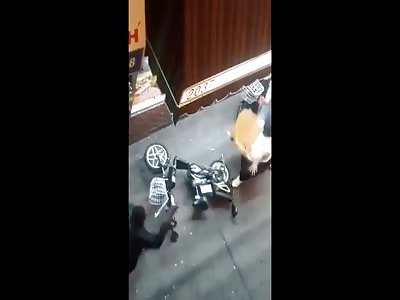 2 seperate dirty fighting women