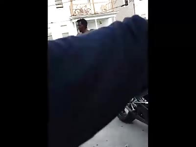 the scum of the block duke it out