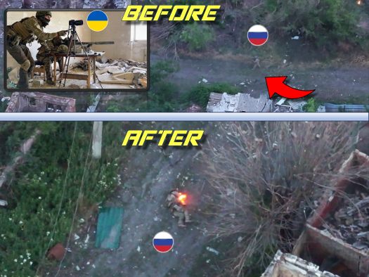 Russian Mr Bean Gets Sniped, Goes Out as a Bengal Fire