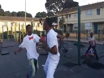 FIGHTING ON DA BLOCK