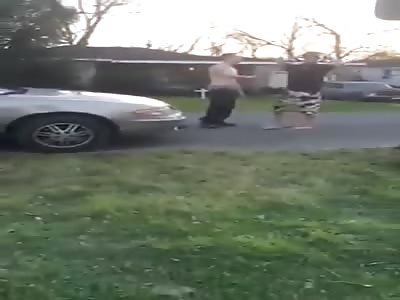 DAMN! HE LITERALLY GOT PUT TO SLEEP