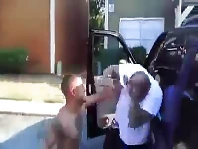 Big guy vs. small guy, guess who wins.