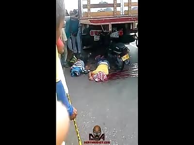 Two Dead in Motorcycle Accident