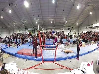 Gymnastics Coach Saves Athlete From Injury By Making Best Catch You'll Ever See