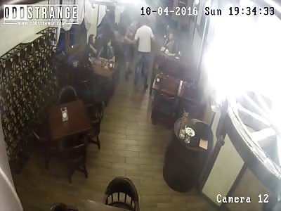 Drunk Smashes Brandy Glass Into Waiterâ€™s Face