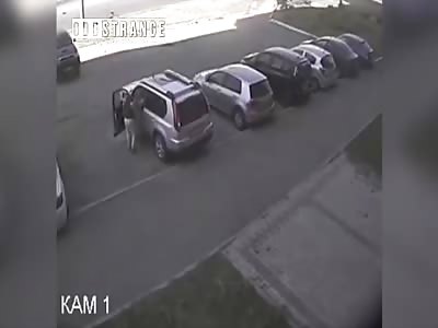 Pregnant women â€˜come to blows in shocking road rage brawl â€“ then husbands join in