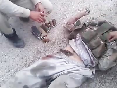 dead body of isis member