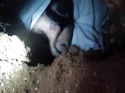 Opened the tomb of the martyr Ibrahim masalma after a week