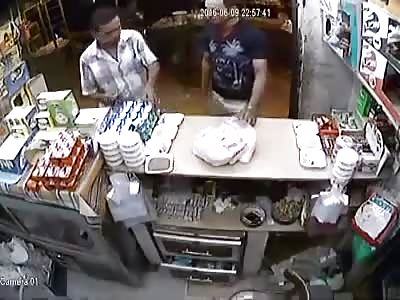 A thief who steals a phone