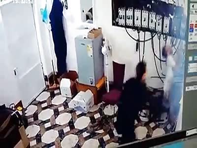 Man gets electrocuted