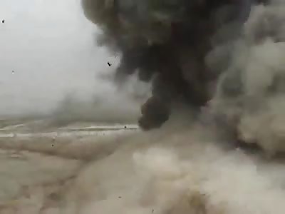 CCTV catches truck hitting VBIED