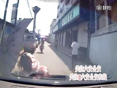 OMG driver hit many people