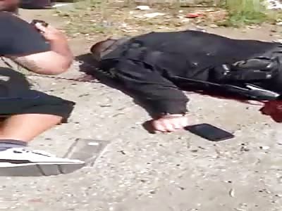 new video of motocop died in an accident