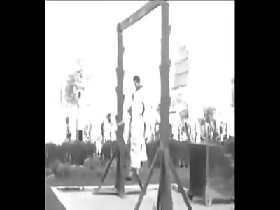 The execution of Israeli spy Eli Cohen