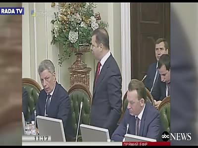  Fistfight Breaking Out In A Government Meeting