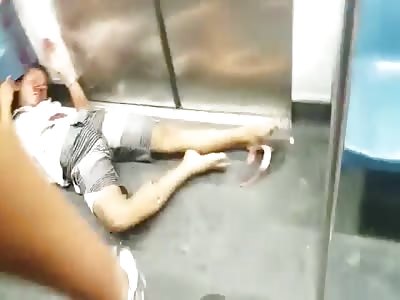 Thief agonizing after attempting to assault and leads to worse 2