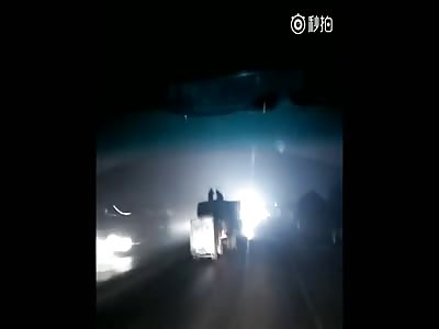 Crazy High Speed Heist in China