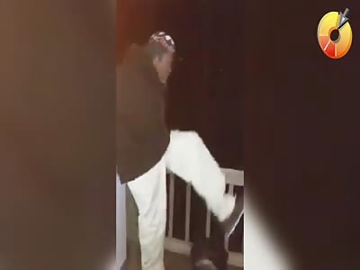 Man Drinks A Drink That Makes Him Think He Can Fly