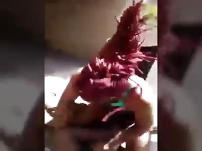 GUY GETS BEAT UP BY A GIRL!