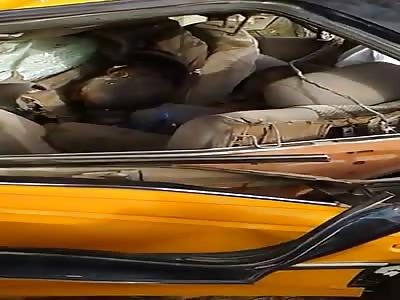 NEW VIDEO .CRUSHED TO DEATH IN FATAL ACCIDENT 2