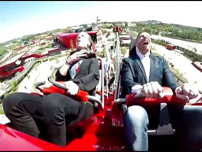 Paloma Ferrari Land slow motion Red Force dove crash