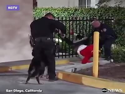 Police chase leaves fence-jumper needing new pants