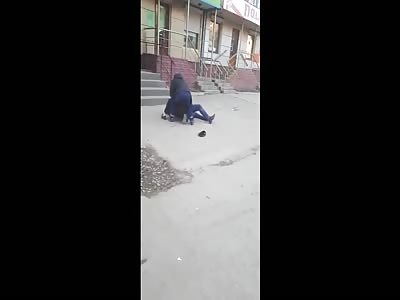 Three Drunks In Brutal Fight Shock Passersby