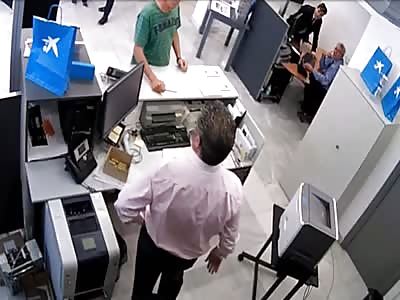 Calm Thief Only Robs Bank For What He Needs