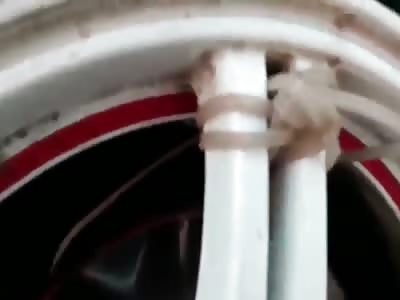 Car Driver Shocked To Find Grenade Booby Trap