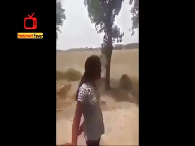 too lovers beaten by people in the street