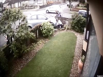 Young children miraculously survive after a car smashed into them