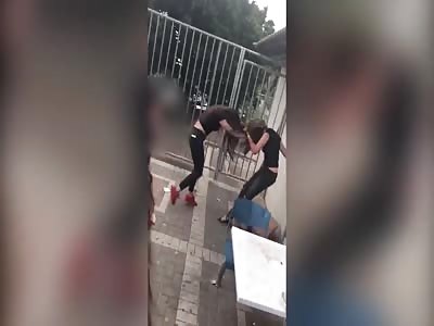 Two Girls Fighting