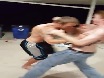 Noko beach fight K.O.