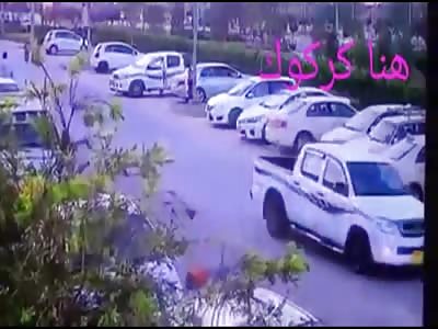 kid gets hit by car in iraq