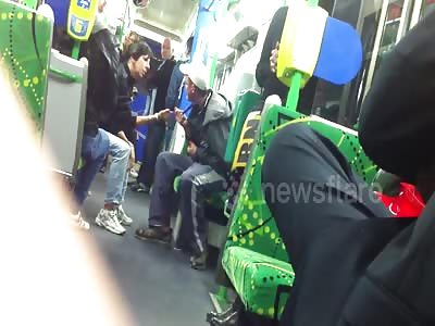 Fight on Melbourne tram - key stolen