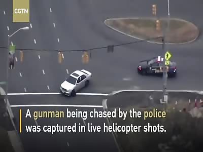 Gunman flees Baltimore police in high-speed chase