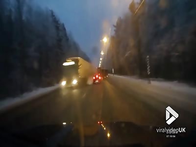 Brutal crash on highway