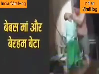 Son Chokes And Tortures Paralysed 82-Year-Old Mother | Grandson Records The Vile Act On His Mobile