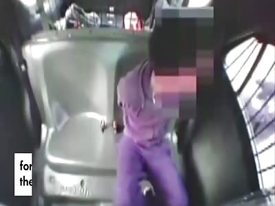 Cop punches handcuffed suspect in the face and then lies about it