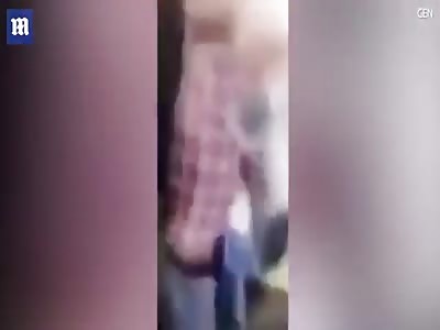 Shocking violent scene onboard Turkish flight to Brussels