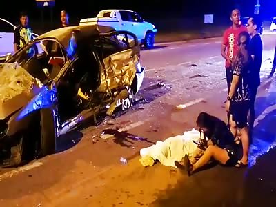 Father and son car crash 