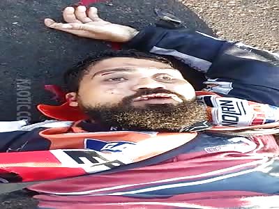 Disturbing face of death