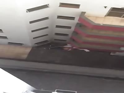 Washing a window went wrong