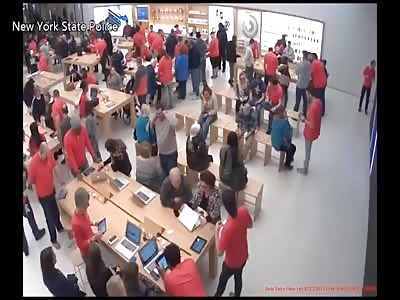 SHOOTING in Apple Store!