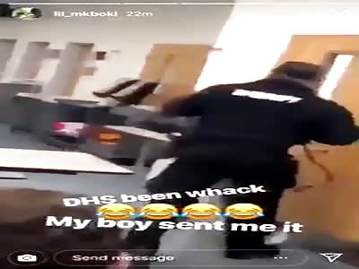 Fighting with an officer at school