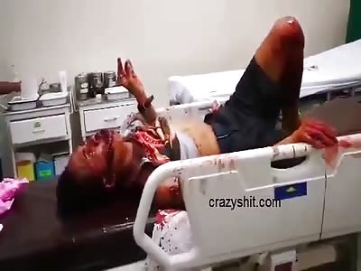  JUNKIE BLEEDS TO DEATH, MEDICS DON'T GIVE A SHIT