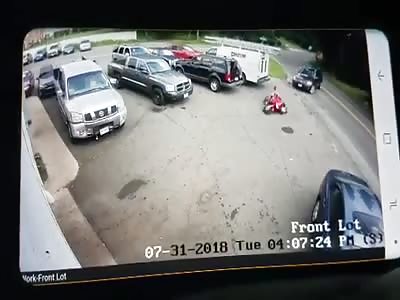 [USA] Motorcycle and truck collision. No safe turn